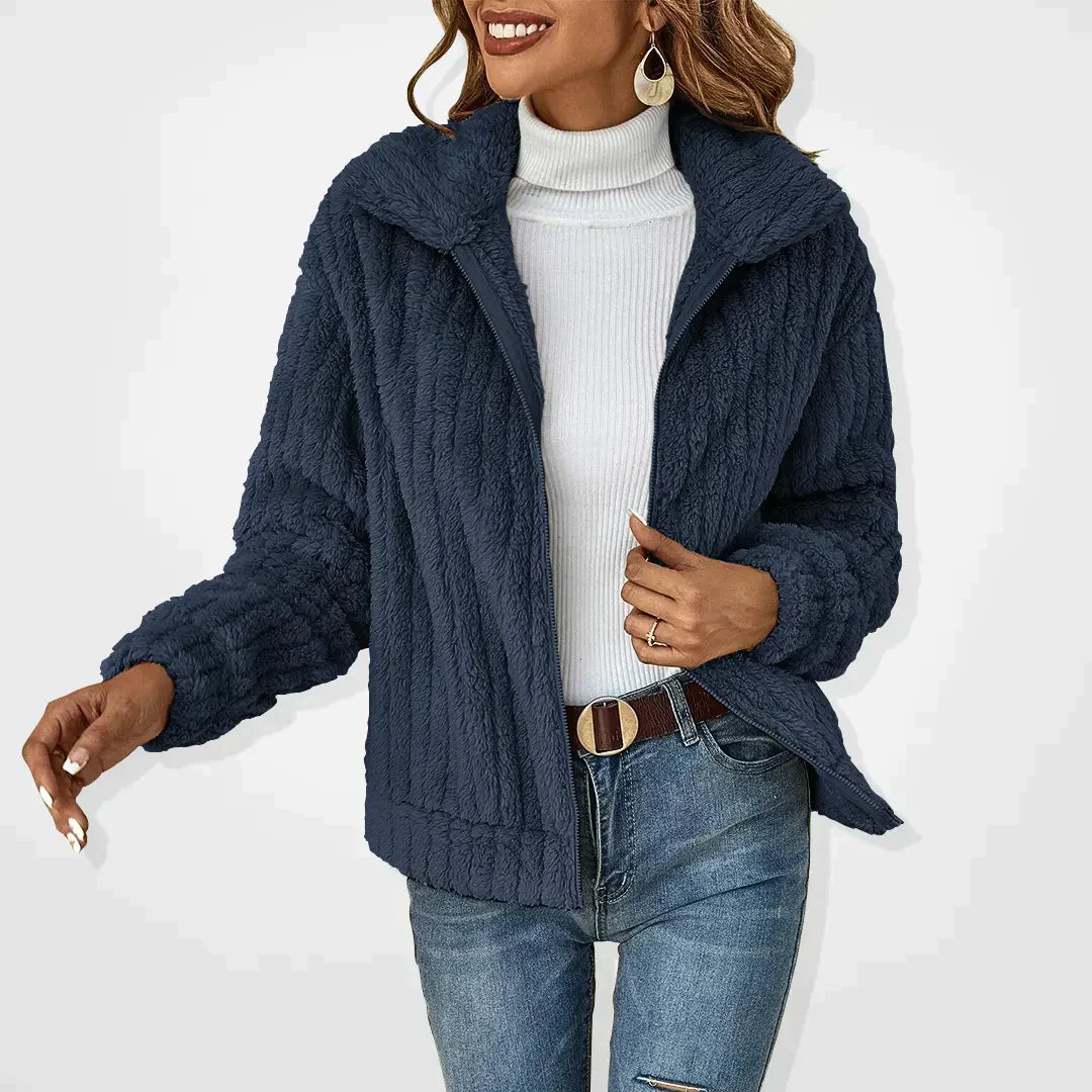 Levoire | Gilet En Teddy-Fleece Bleu marine