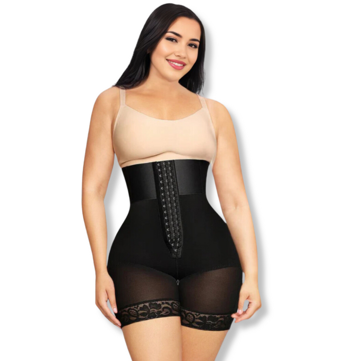 Levoire | Body Shaper Avec Bord En Dentelle Et Taille Pour Femmes Noir