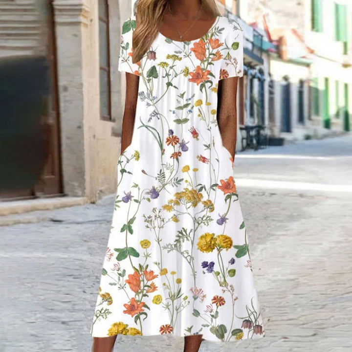 Levoire | Robe D'été Pour Femme - Midi Blanc