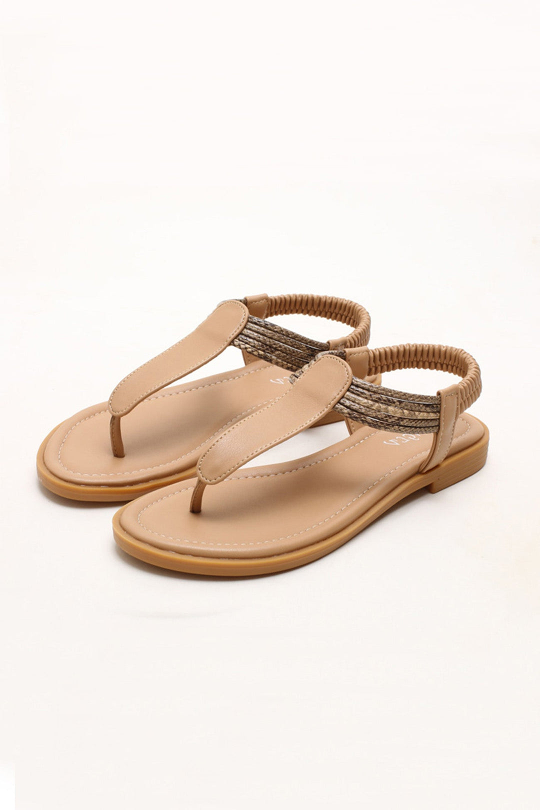 Levoire | Sandales Femme Style Bohème Brun clair