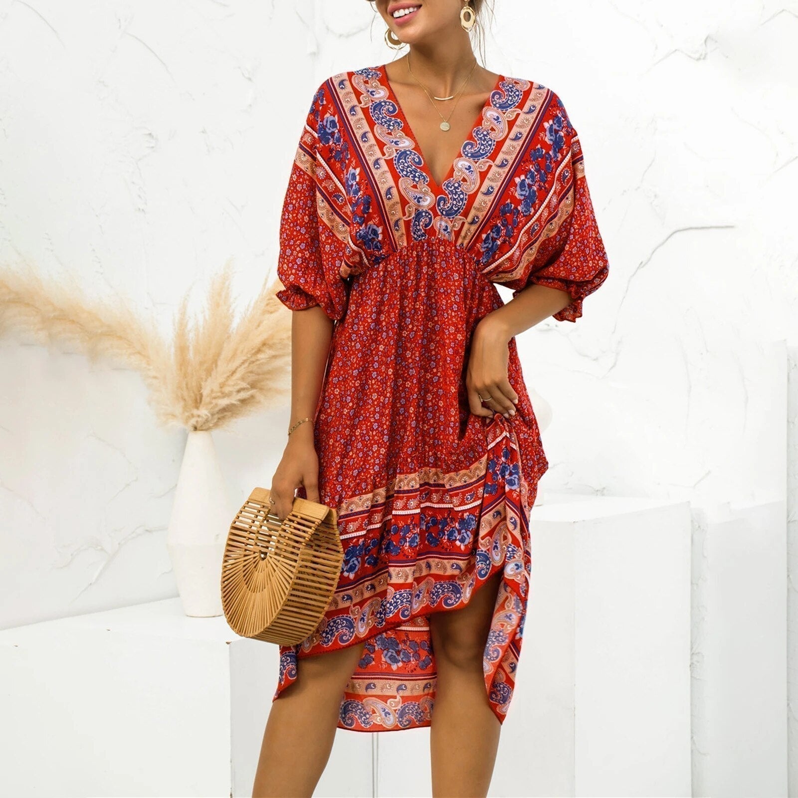 Levoire | Robe À Motifs Floraux Dans Un Style Léger