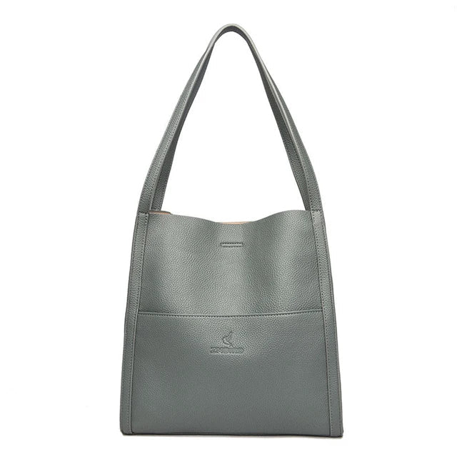 Levoire | Sac À Main En Cuir Élégant Vert