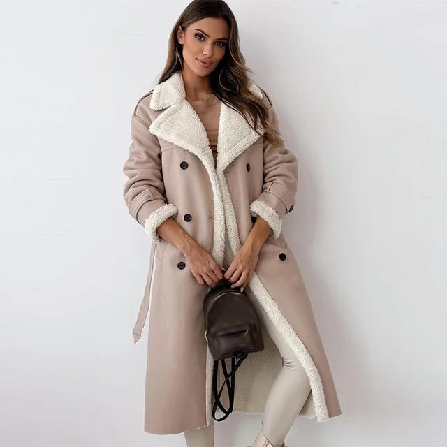 Levoire | Manches Longues Avec Liste De Fixation Gilet Beige