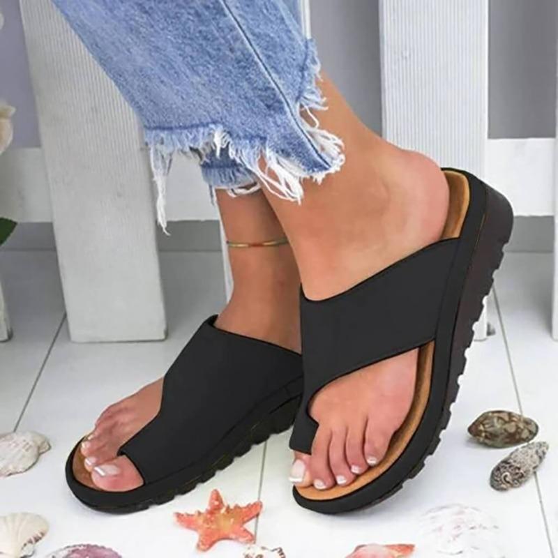 Levoire | Sandales Correctrices Pour Femmes Noir