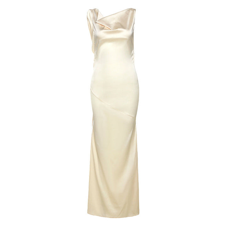Levoire | Dos Nu מדה Spaghetti Bretelles Maxi Robes