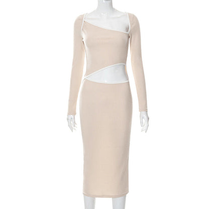 Levoire | Robe Maxi À Manches Longues Holokaitale Abricot