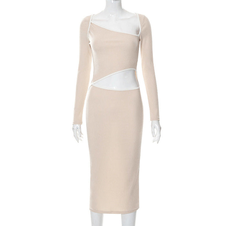 Levoire | Robe Maxi À Manches Longues Holokaitale Abricot