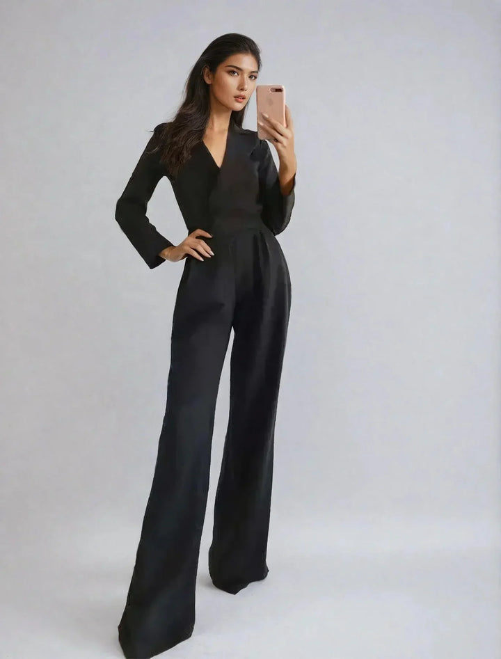 Levoire | Combinaison Sur Mesure Pour Femmes Noir