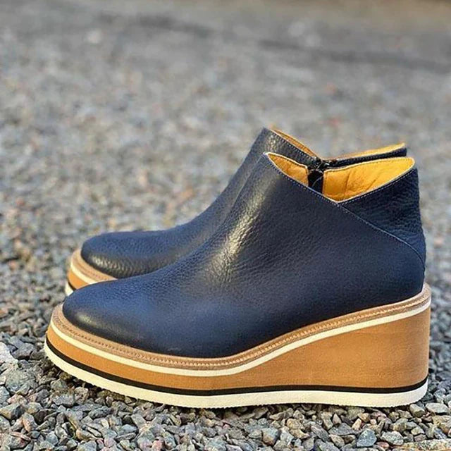 Levoire | Bottines Bleu foncé