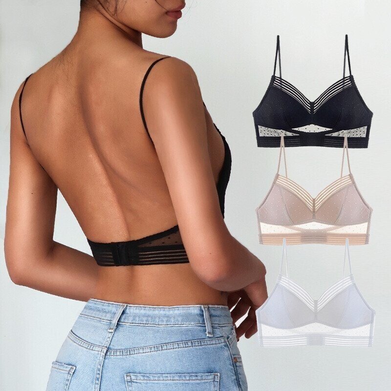 Levoire | ComfyBH Sans Fillet Avec Dos Profond Noir | Presque épuisé !