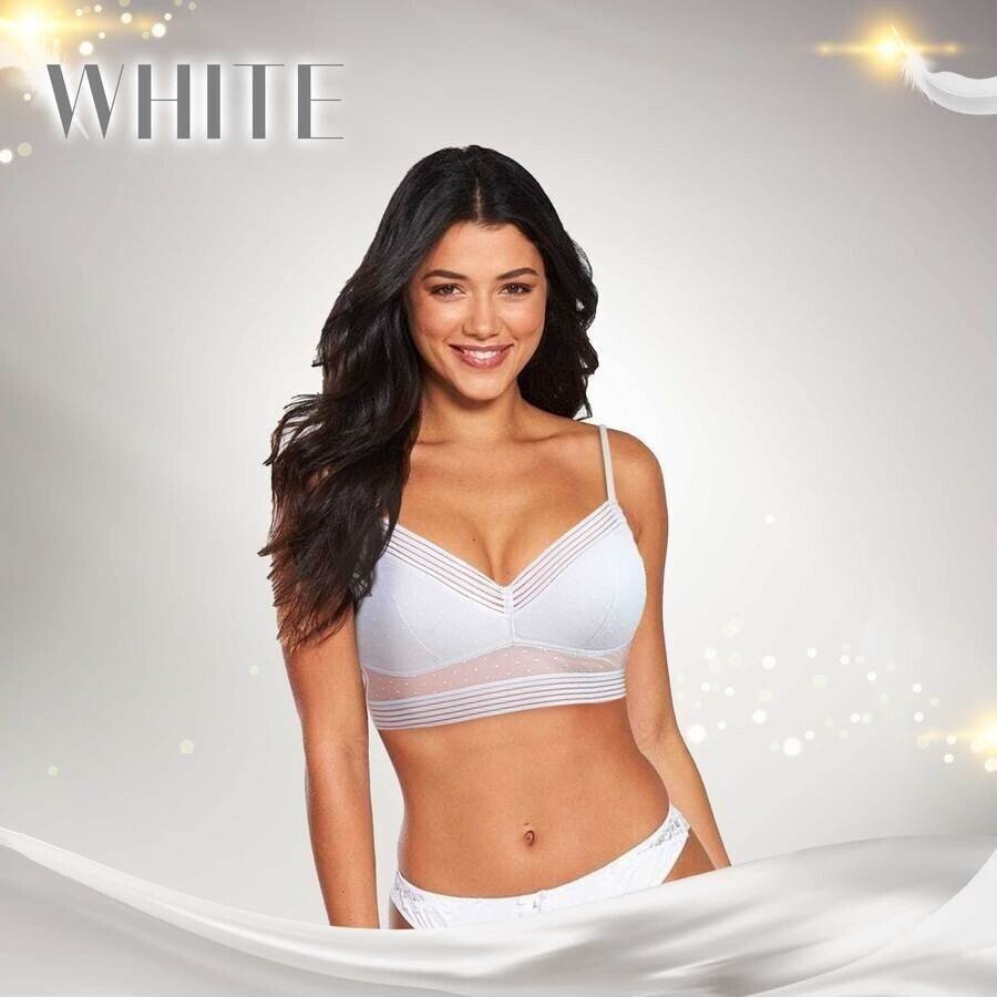 Levoire | ComfyBH Sans Fillet Avec Dos Profond Blanc | Presque épuisé !