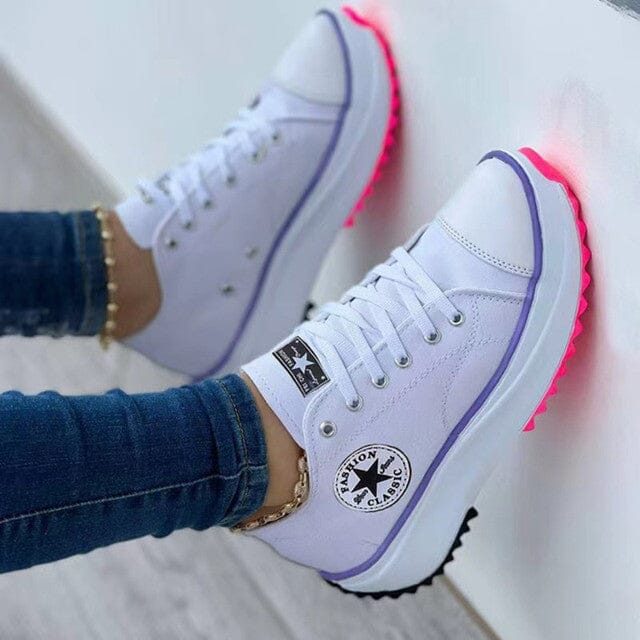 Levoire | Star | Baskets orthopédiques tendance Blanc