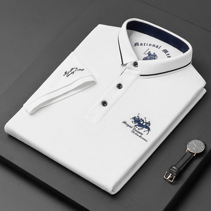 Levoire | Polo Shirt Pour Hommes Pour Un Look Décontracté Blanc