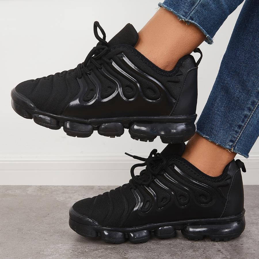 Levoire | Chaussures De Randonnée Tendance Pour Femmes Avec Semelle Intérieure Ergonomique Noir