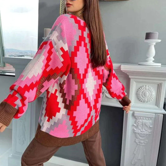 Levoire | Gilet en tricot multicolore