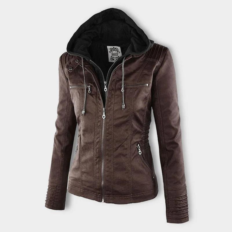 Levoire | Veste En Cuir Au Design Intemporel