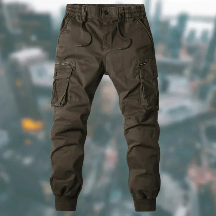 Levoire | Pantalon Cargo Stylé Café