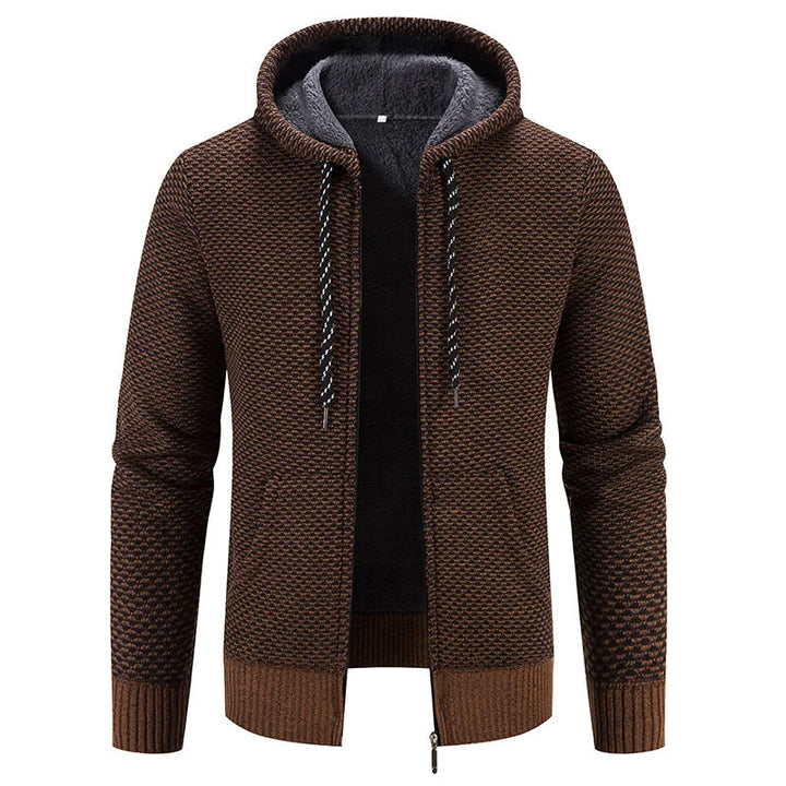 Levoire | Pull Torsadé Élégant Braun