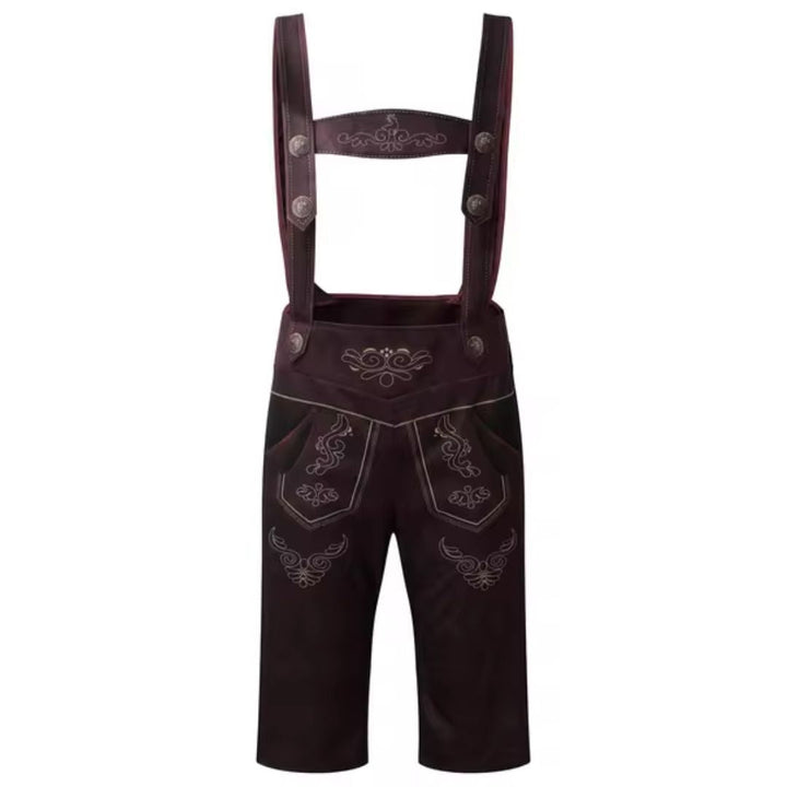 Levoire | Costume Oktoberfest Brodé Pour Hommes Braun