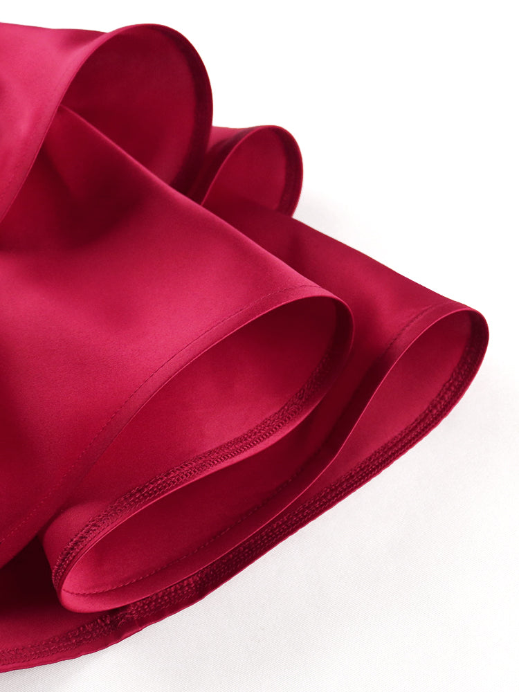 Levoire | Robe Midi Froncée À Manches Longues