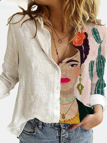 Levoire | Blouse Coupe Ample Manches Longues Chemise En Lin Vêtements Pour Femmes