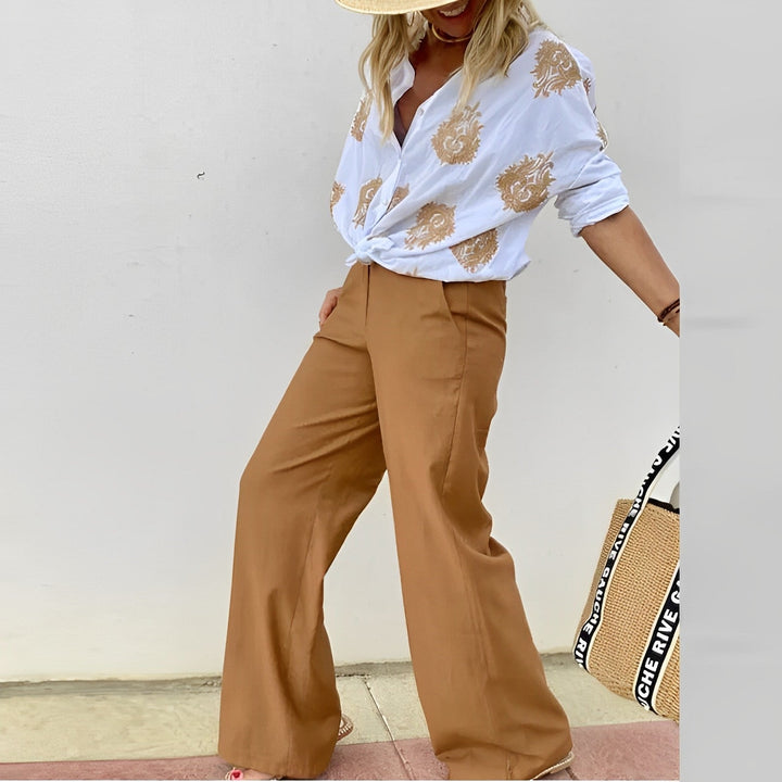 Levoire | Blouse Grande Taille Manches Longues Blouse Boho Tops D'Été Pour Femmes