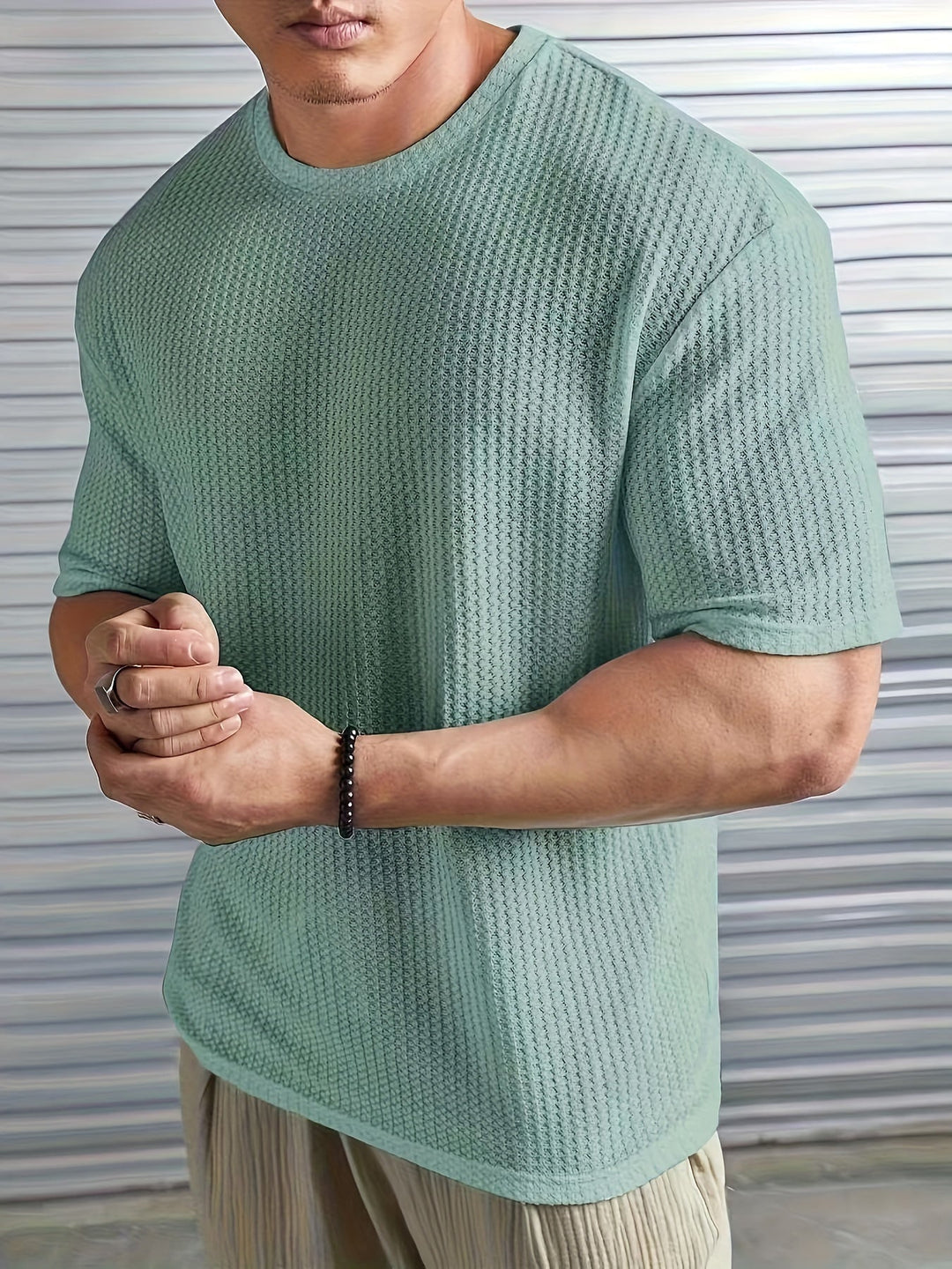 Levoire | Chemise Structurée Élégante Avec Coupe Confortable Vert clair