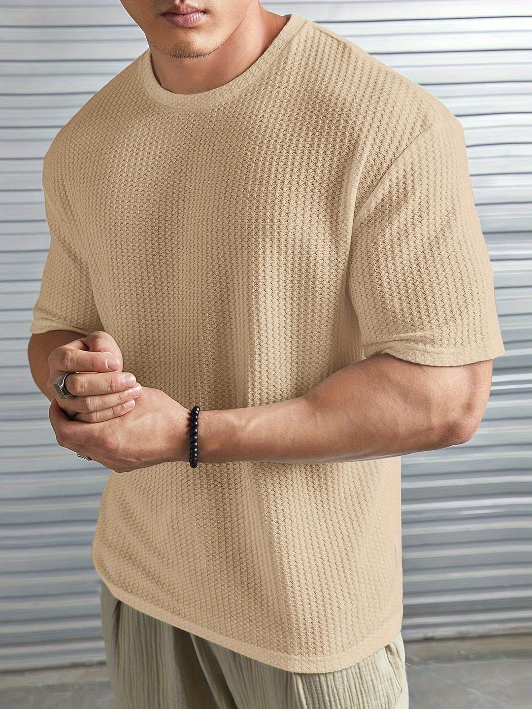 Levoire | Chemise Structurée Élégante Avec Coupe Confortable Khaki