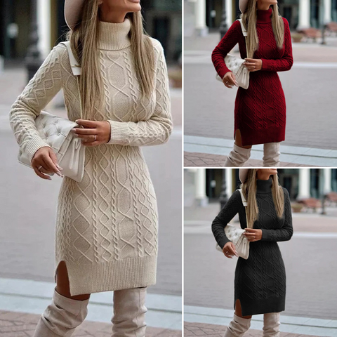 Levoire | Élégante Robe Bodycon À Manches Longues