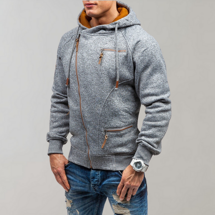 Levoire | Pull Slim À Manches Longues Avec Fermeture Éclair