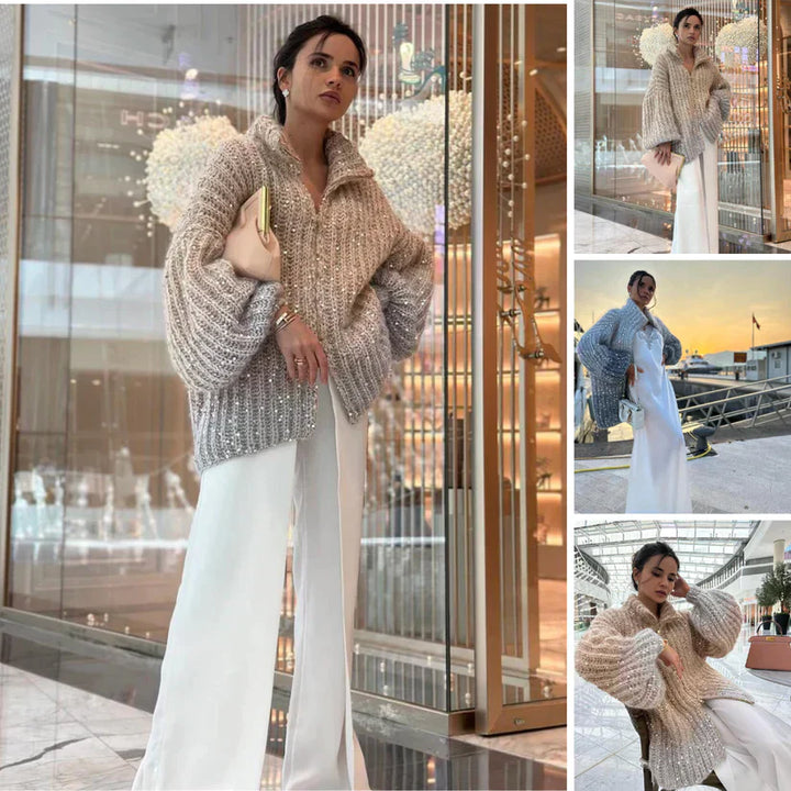 Levoire | Luxueuse veste en tricot pour femmes confortable