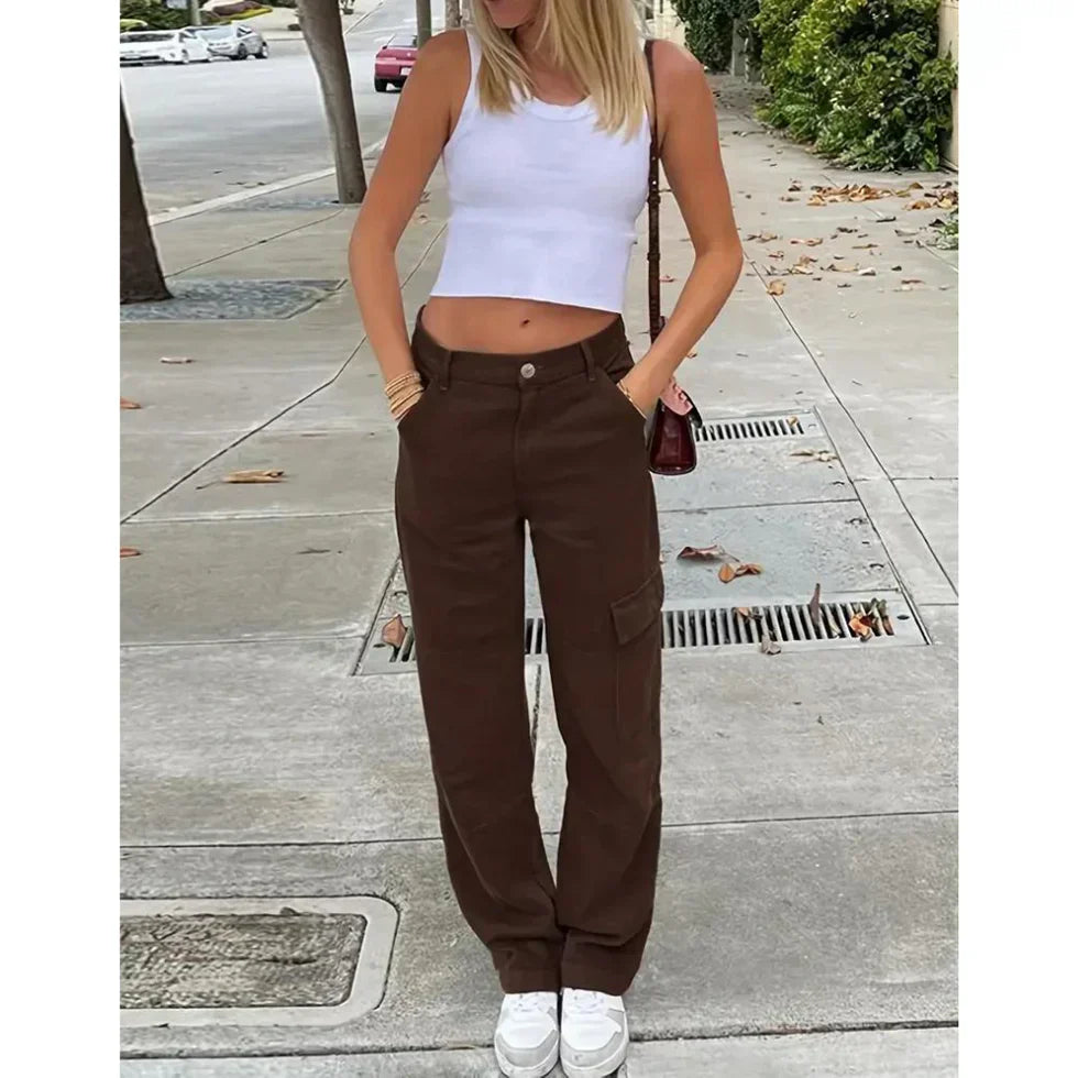 Levoire | Pantalon Cargo À La Mode Pour Femmes