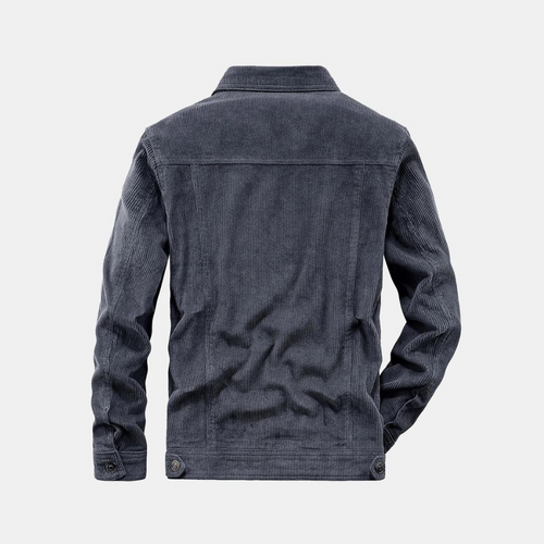 Levoire | Veste En Velours Côtelé À Manches Longues Avec Poches Et Bouton