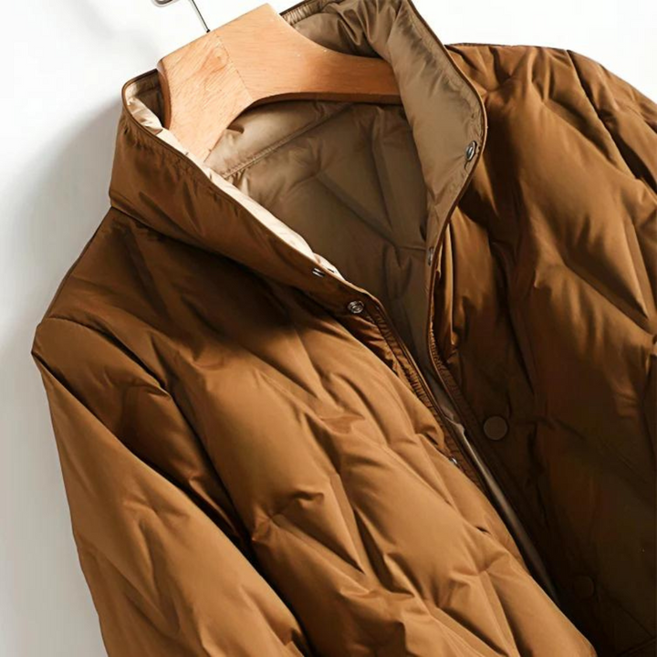 Levoire | Veste en duvet à manches longues avec poches et bouton
