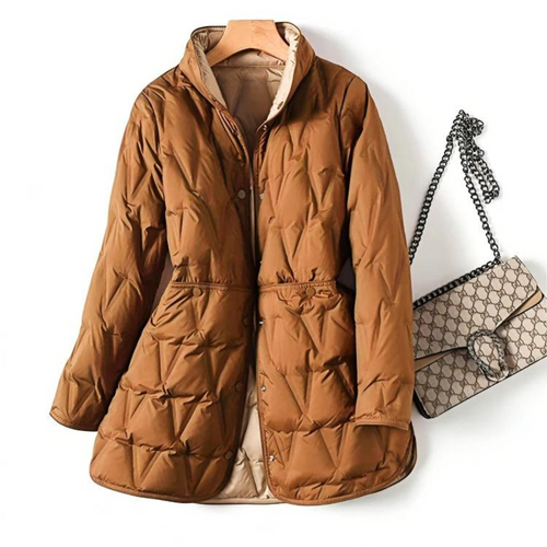 Levoire | Veste en duvet à manches longues avec poches et bouton