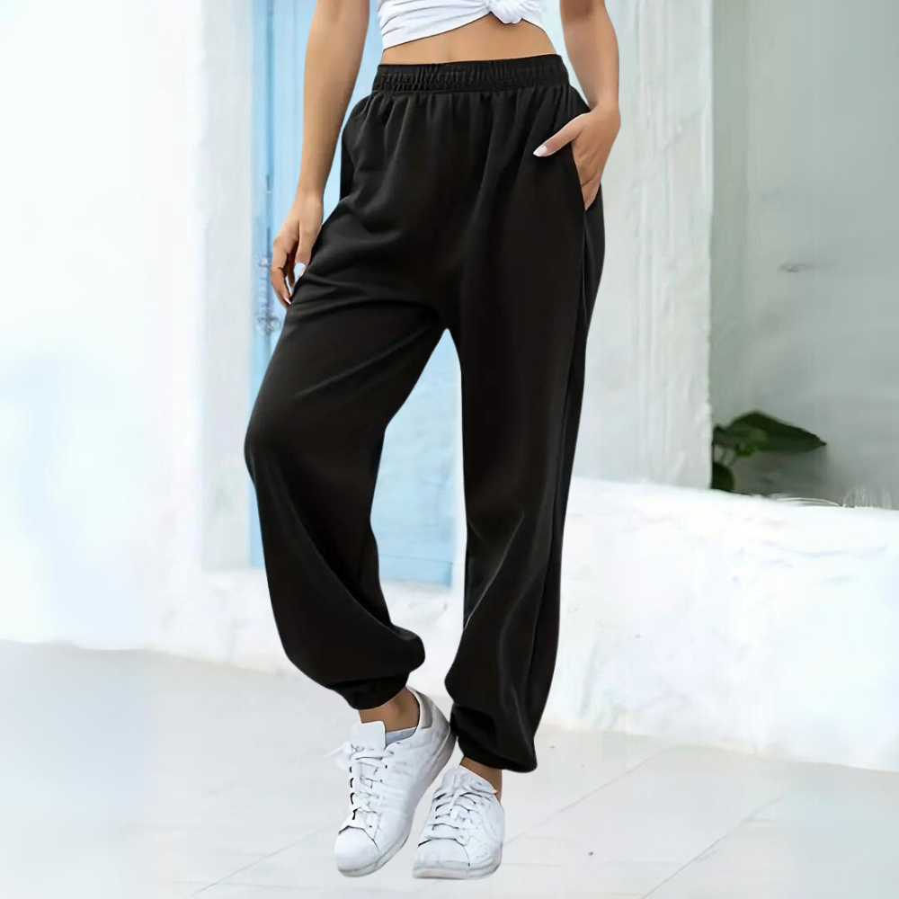 Levoire | Pantalons De Jogging Relaxants Sur Mesure Pour Femmes Noir