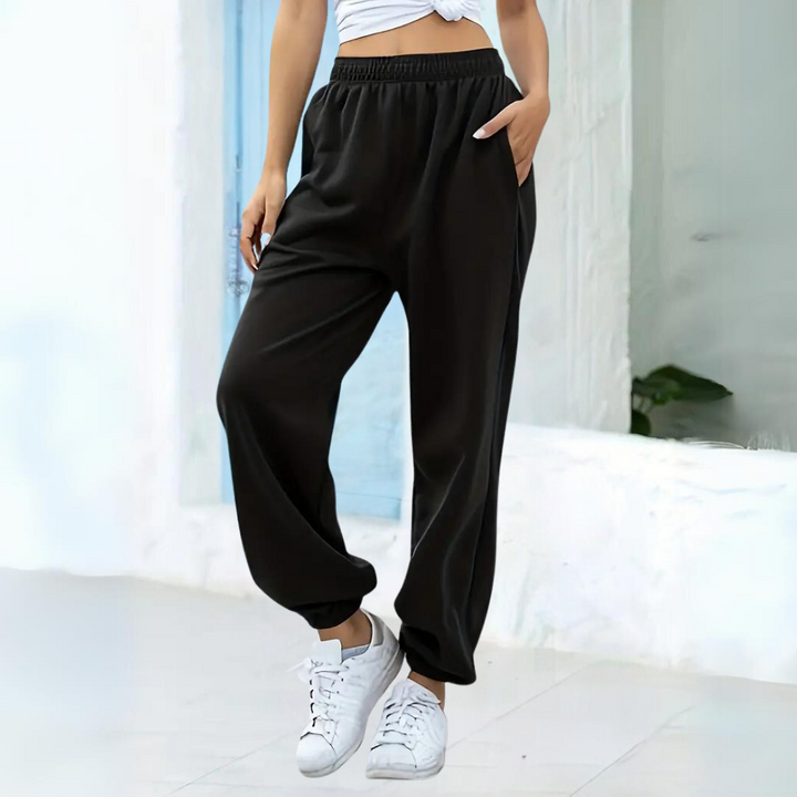 Levoire | Pantalons De Jogging Relaxants Sur Mesure Pour Femmes Noir