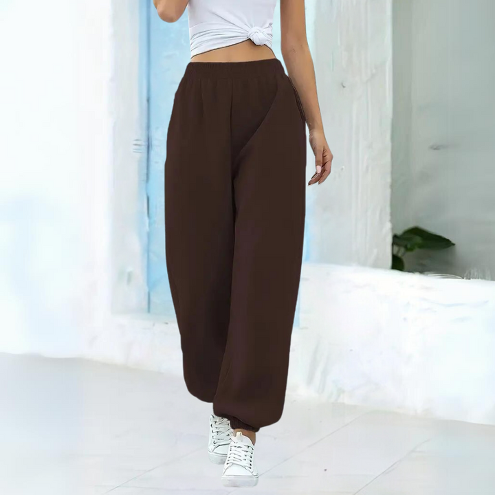 Levoire | Pantalons De Jogging Relaxants Sur Mesure Pour Femmes Café