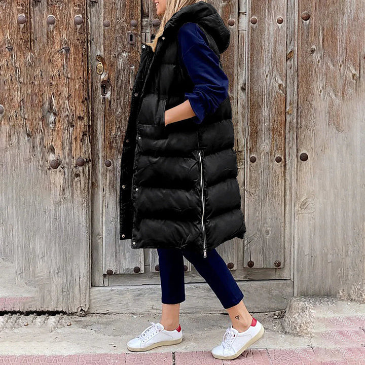 Levoire | Veste Chaude Sans Manches Noir2