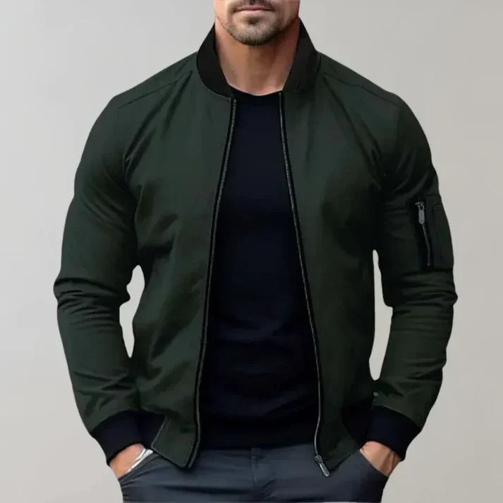 Levoire | Veste Bomber Tendance Vert