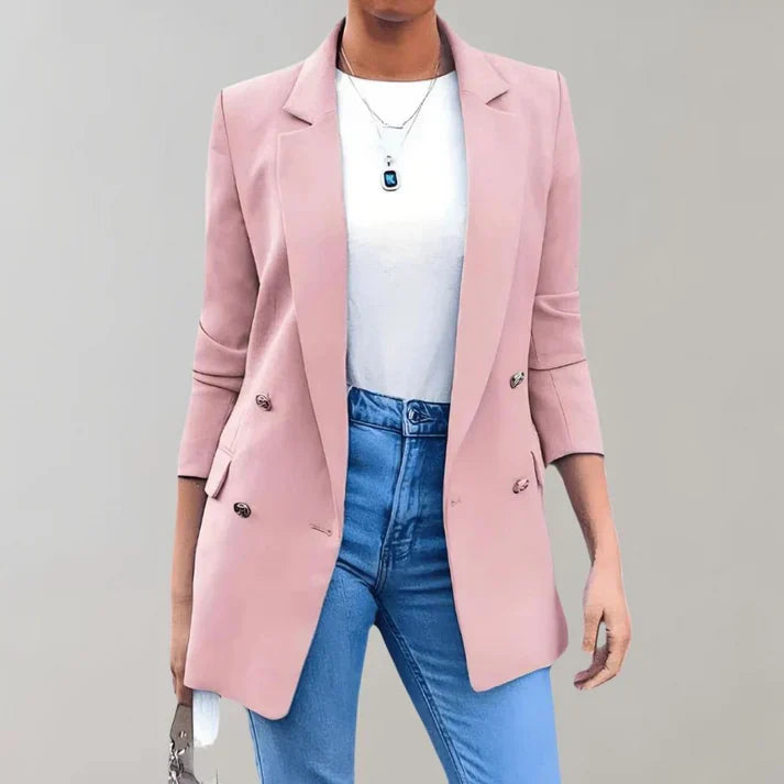 Levoire | Longue Veste Pour Femmes Rose