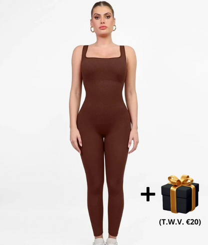 Levoire | Combinaison extensible Braun