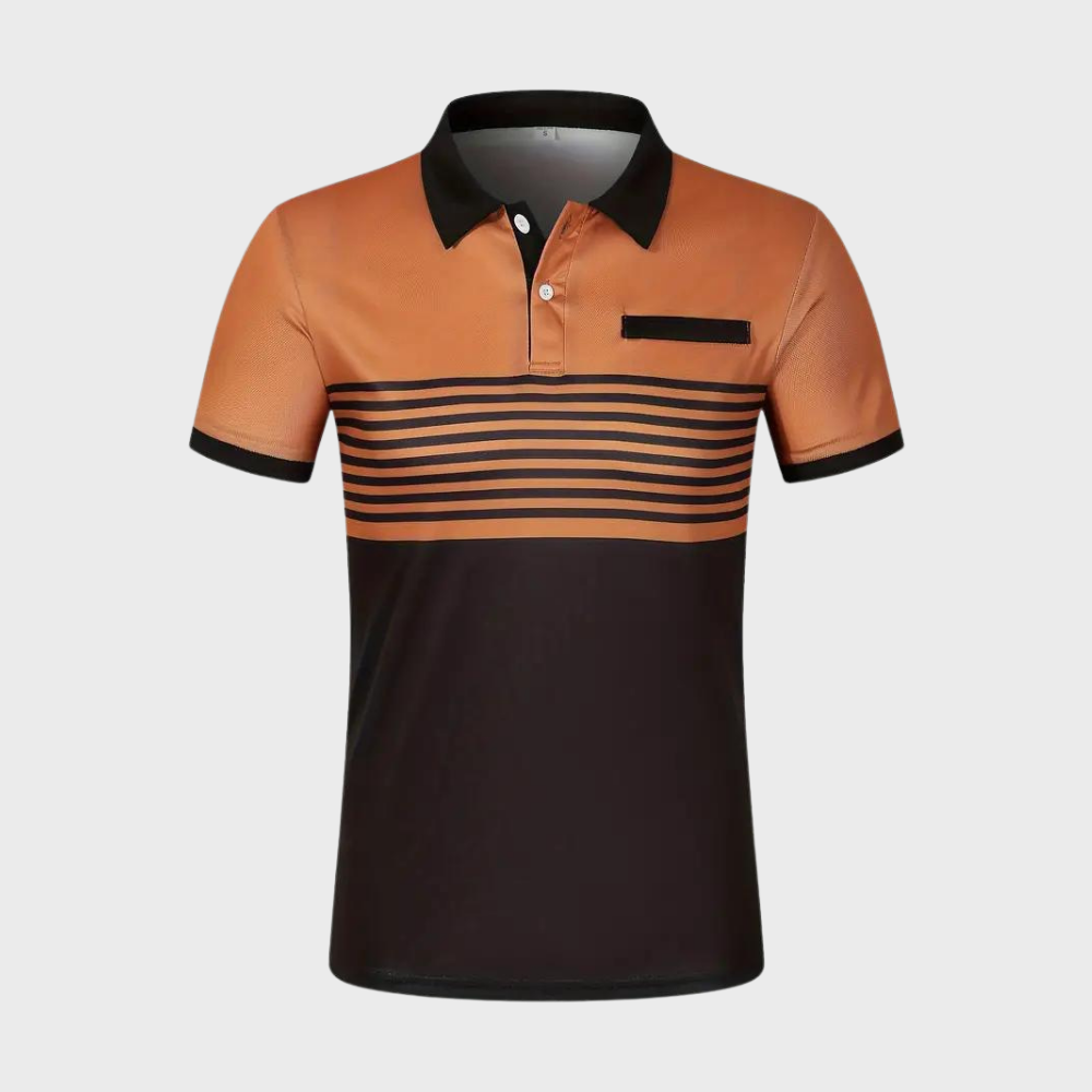 Levoire | Color Block Poloshirt Modern Heren