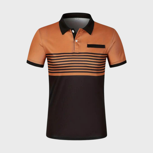 Levoire | Color Block Poloshirt Modern Heren