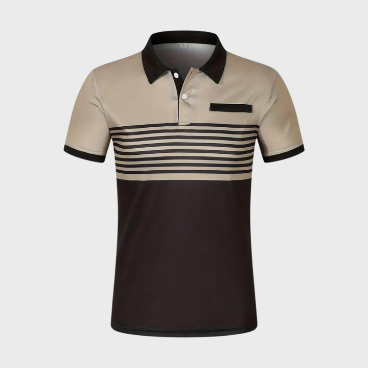 Levoire | Polo Rayé Décontracté Pour Homme