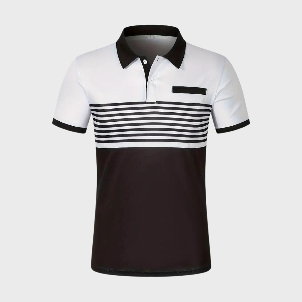 Levoire | Polo Rayé Décontracté Pour Homme