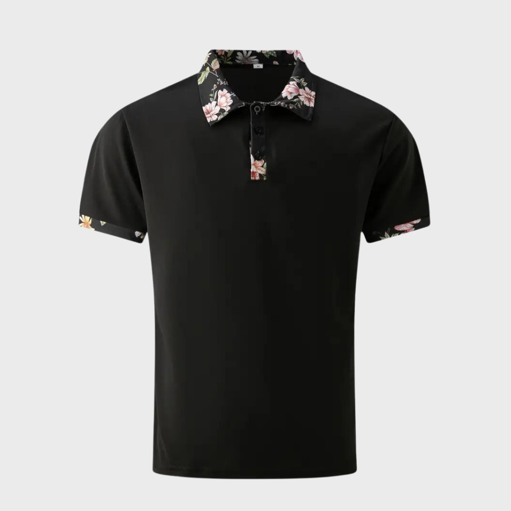 Levoire | Polo Décontracté Avec Imprimé Tropical Pour Homme