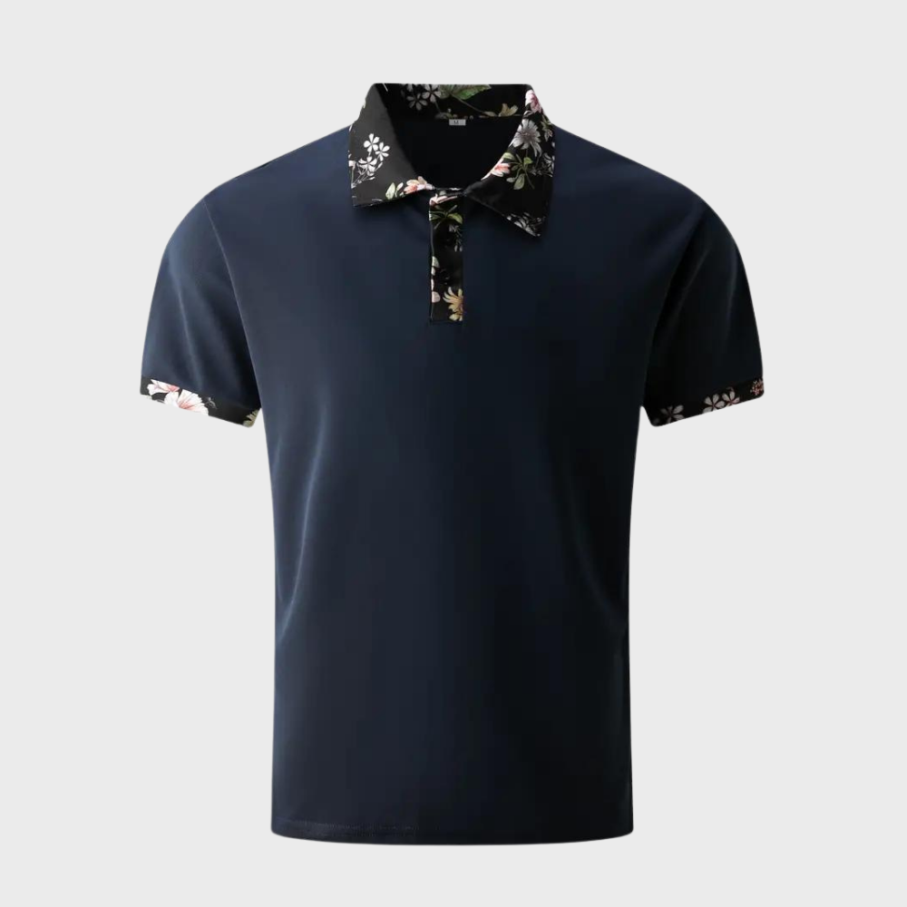 Levoire | Polo Décontracté Avec Imprimé Tropical Pour Homme
