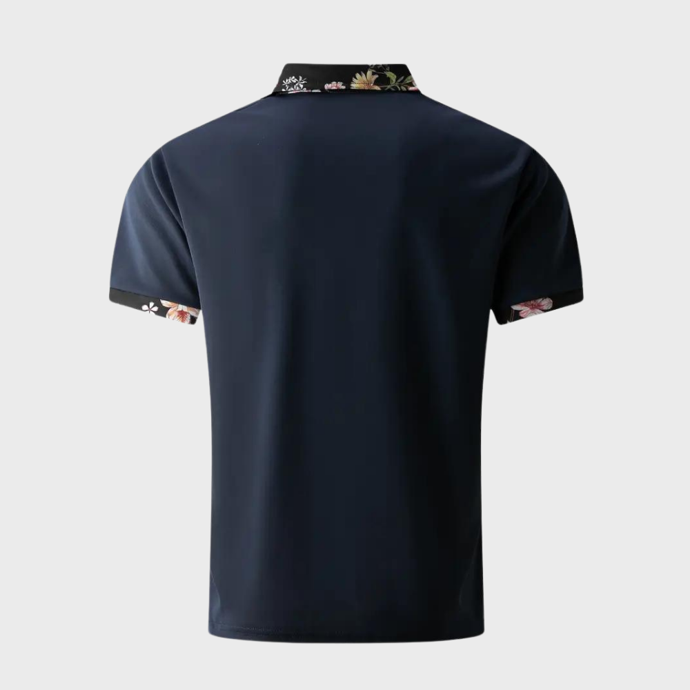 Levoire | Polo Décontracté Avec Imprimé Tropical Pour Homme