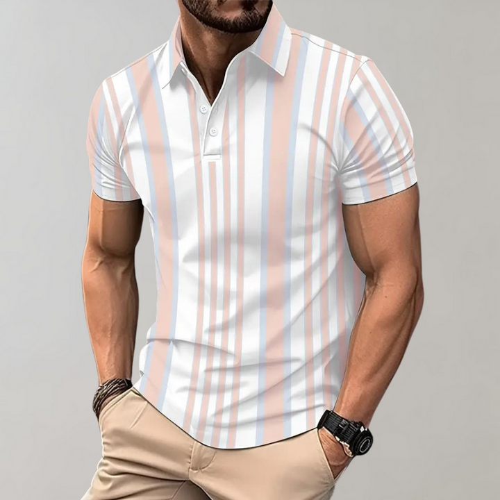 Levoire | Rayé Chemise Pour Homme couleurs claires